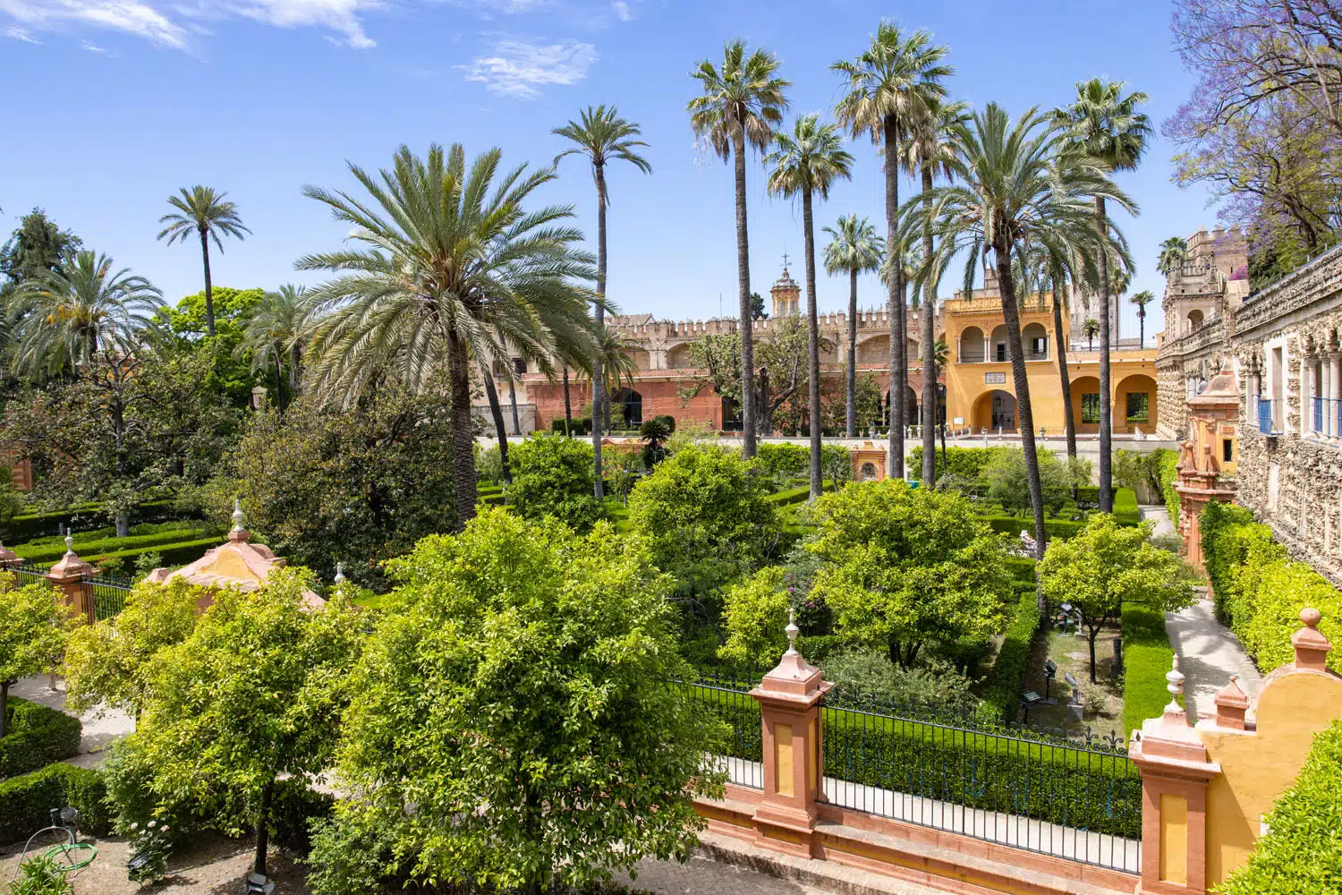 Royal Alcazar Gardens Seville