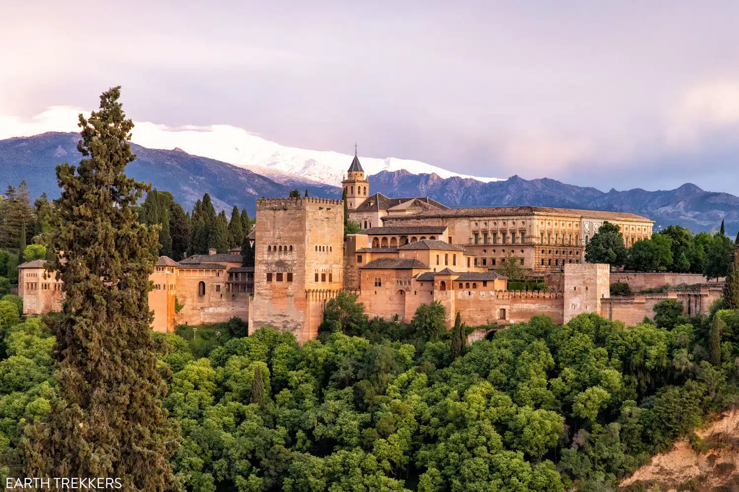 Mirador de San Nicolás Granada Sunset Photo | Southern Spain and Portugal Itinerary