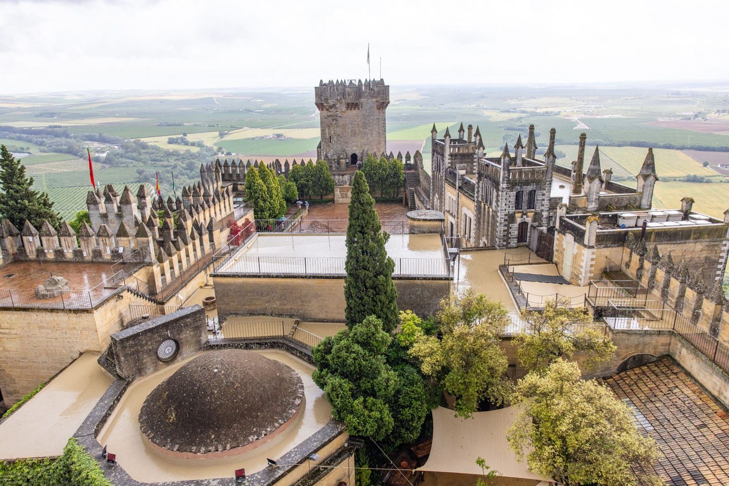 Castle of Almodoฬvar del Riฬo